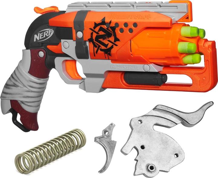Produktbild Nerf - Zombie Strike Hammershot inkl. Blasterparts - Tuning-Full-Metal-Set