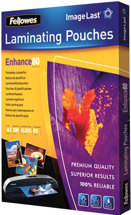 Image du produit Fellowes Améliorer 80 (A3, 100 pièce(s), 80 µm)