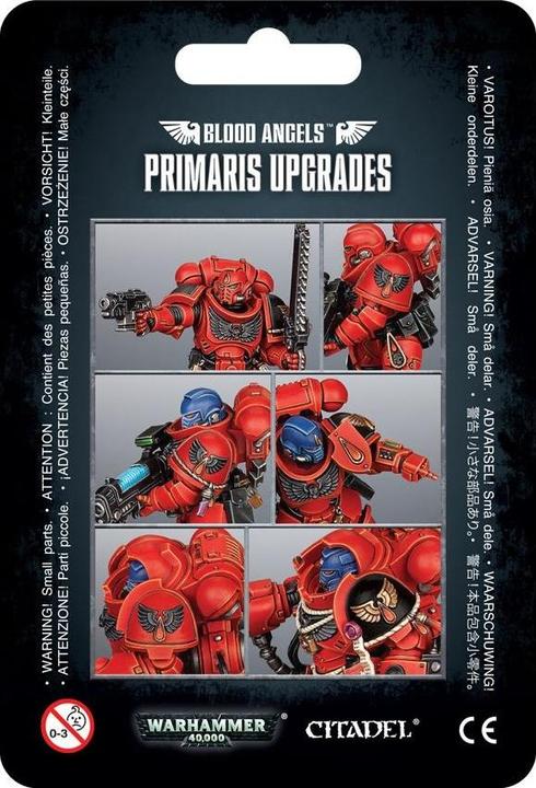 Image du produit Games Workshop Améliorations de Blood Angels Primaris (Matières plastiques)