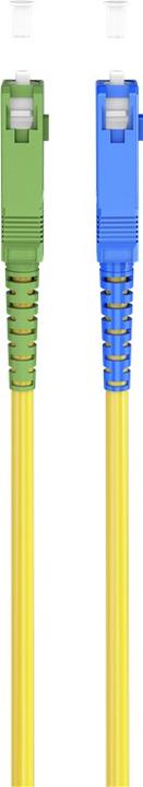 Actual product image Goobay Fibre optic cable FTTH, Singlemode OS2 Yellow, Yellow Simplex, 25 m (S/UTP, CAT6, 25 m)