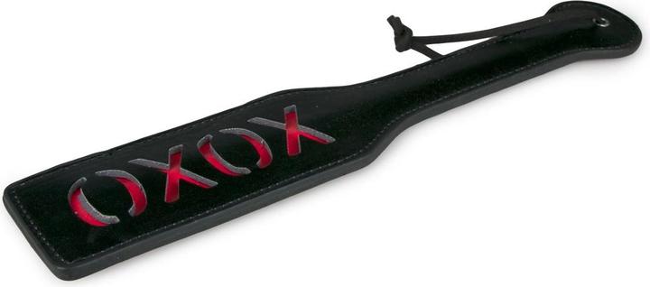 Produktbild Fetish Collection Zwarte Leren Paddle XOXO