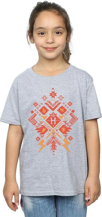 Image du produit - T-shirt CHRISTMAS FAIR ISLE - Fille (140, 146)