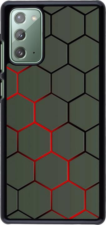 Produktbild PhoneLook Hülle Geometric Line red (Samsung Galaxy Note 20)