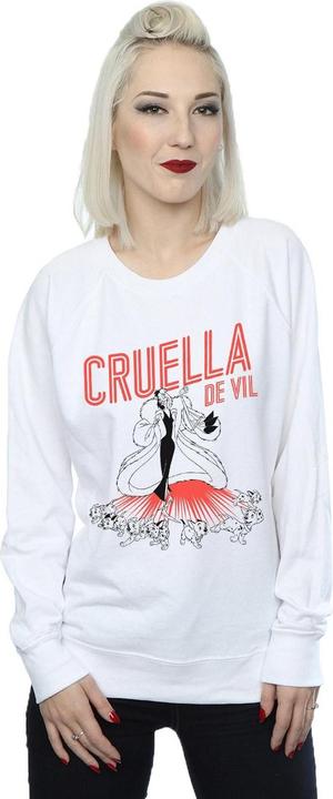 Immagine prodotto Disney Cruella De Vil Dalmatians Felpa Donna (M)