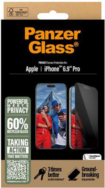 Image du produit PanzerGlass Ultra-Wide Fit (1 pièce(s), Apple iPhone 16 Pro Max)