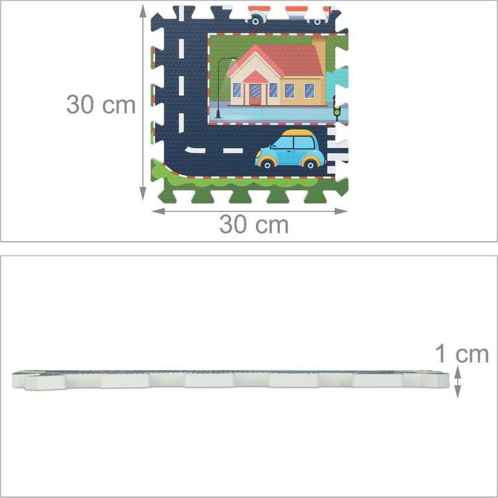 Produktbild Relaxdays Puzzlematte (30 x 30 x 1 cm)