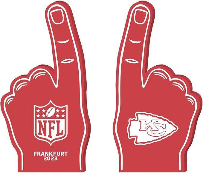 Actual product image Great Branding Kansas City Chiefs Team Foam Finger (45 x 25 cm)