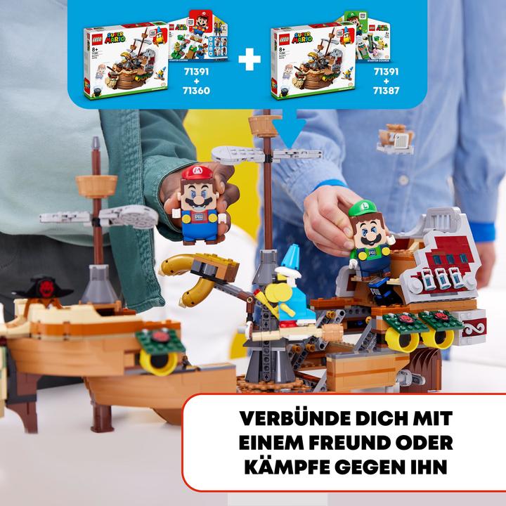 Produktbild LEGO Bowsers Luftschiff - Erweiterungsset (71391, LEGO Super Mario)