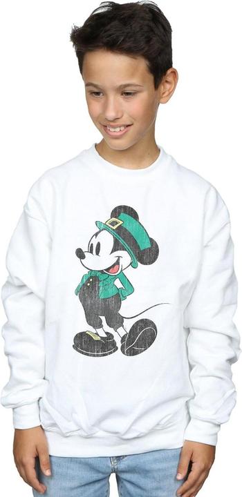 Actual product image Disney Boys Mickey Mouse St Patrick Costume Sweatshirt (140, 146)
