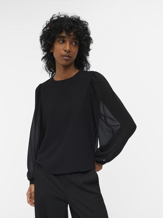 Actual product image Object Balloon sleeve blouse (44)