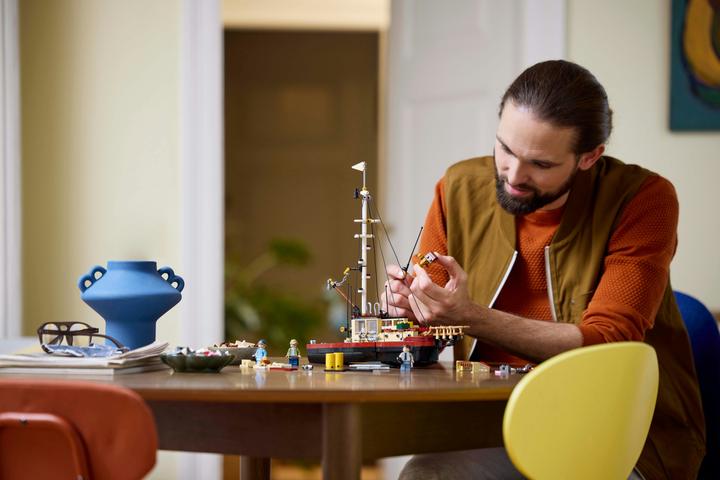 Productafbeelding LEGO De grote witte haai (21350, LEGO Ideeën, LEGO Zeldzame Sets)