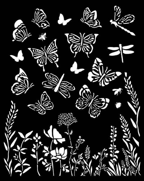 Immagine prodotto Stamperia Stencil "Lavanda", 20 x 25 cm