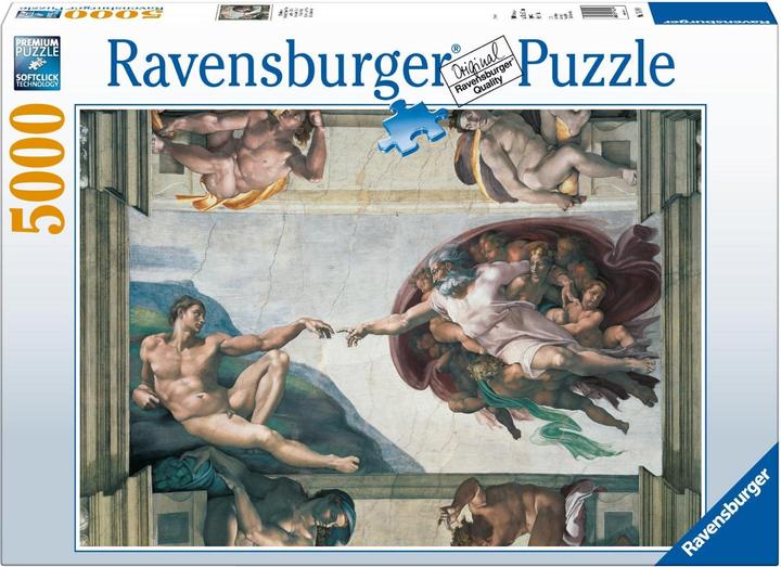 Ravensburger Michelangelo Creation of Adam (5000 pieces)