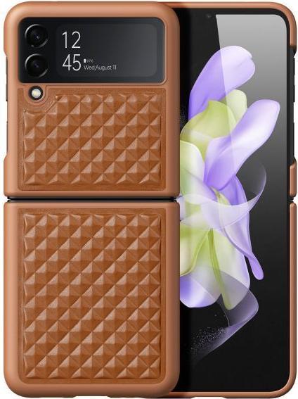Actual product image Dux Ducis Venice Series Genuine Leather Case (Samsung Galaxy Z Flip4)