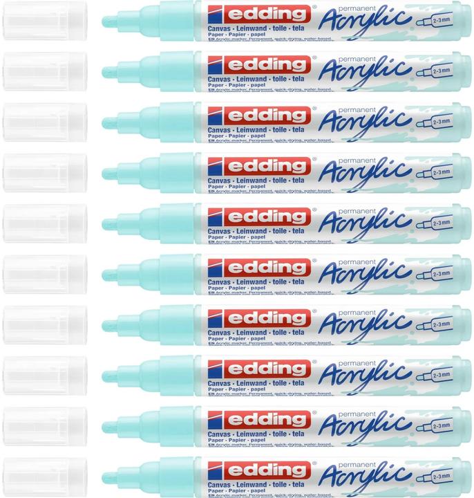 Actual product image Edding Acrylic marker 5100 Medium (Pastel blue, 3 mm, 1 x)