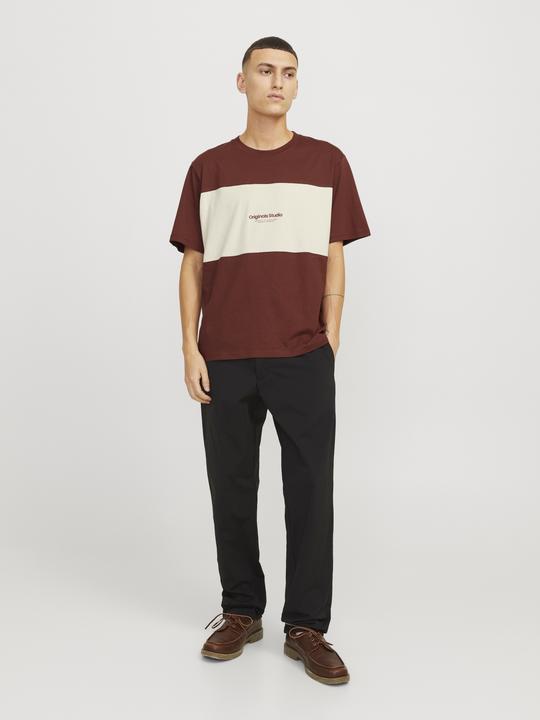 Produktbild Jack & Jones Jorvesterbro Block Tee Ss Crew Styd Aw24 (S)
