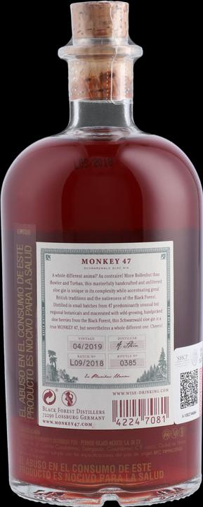 Produktbild Monkey 47 Schwarzwald Sloe Gin (1 x 50 cl)
