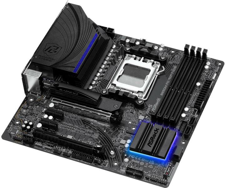 Actual product image AsRock B650M PG Riptide (AM5, AMD B650, mATX)