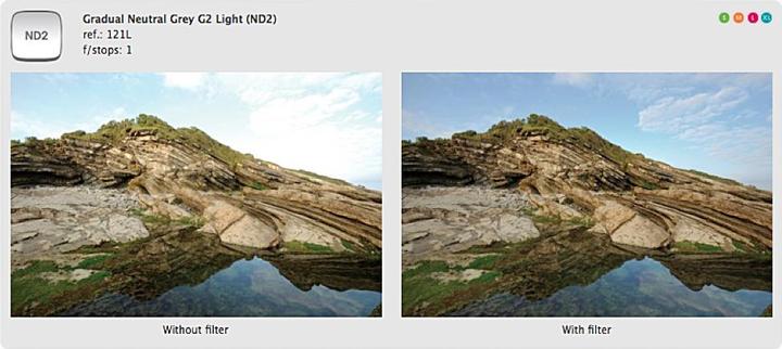 Actual product image Cokin Z121L Graduated filter grey 2 (ND2) (100 mm, Neutral density filter)