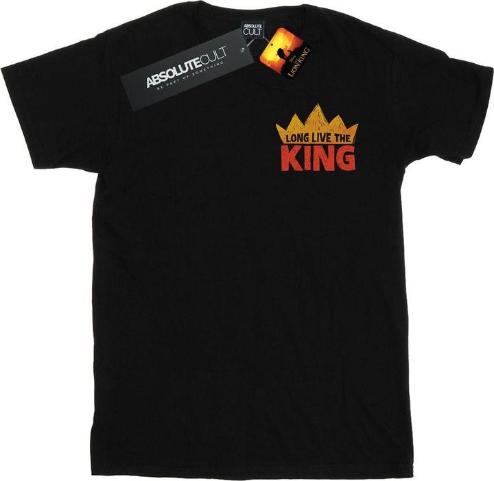 Actual product image Disney Mens The Lion King Movie Long Live Breast Print T-Shirt (S)