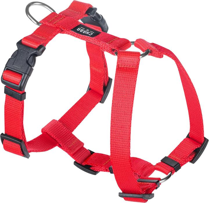Actual product image Chaba CH SZELKI GUARD M (P)25-40 (D)35-55X2CM CZERWONE 5067 (M, Dog, General, Walks)