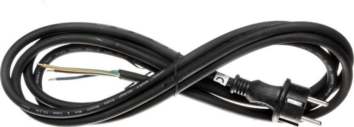 Produktbild Emos Netzkabel Gummi 3x 1,5mm2, 3m, schwarz (3 m)
