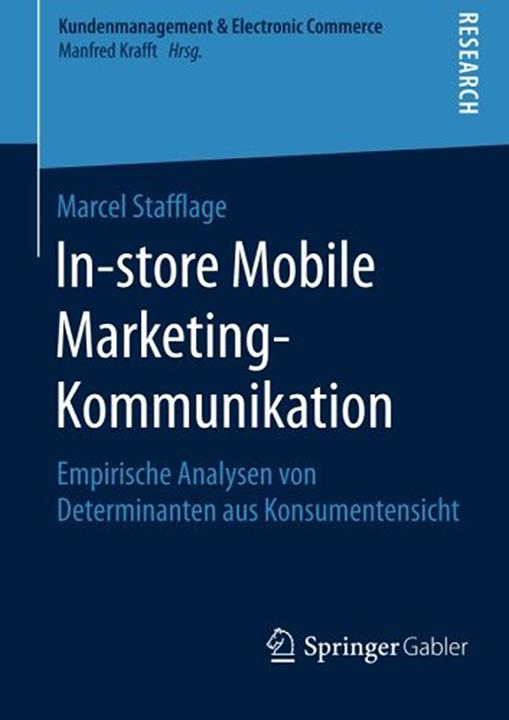 Produktbild In-store Mobile Marketing-Kommunikation (Deutsch, Marcel Stafflage, 2015)
