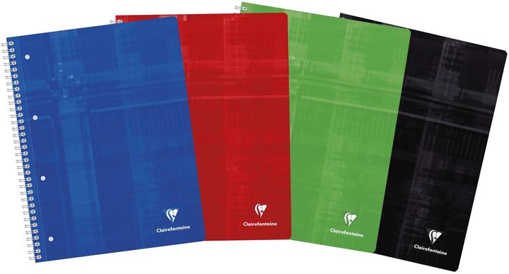 Image du produit Clairefontaine Cahier à spirales A4 blanco (A4, Blanc, Couverture rigide)