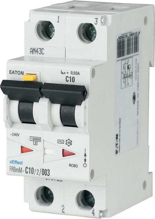 Actual product image Eaton FI/LS combination, 10 A, 30 mA, LS- 170879