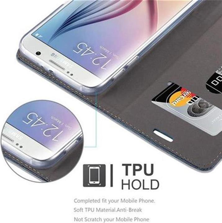 Productafbeelding Cadorabo Boek Jeans Optiek Cover (Samsung Galaxy S6)