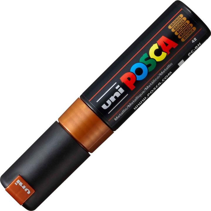 Actual product image Posca Marker PC-8K wedge tip (Bronze, 8 mm, 1 x)