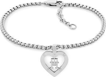 Produktbild Tommy Hilfiger Stylish steel bracelet Monogram Heart 2780920 (20 cm)