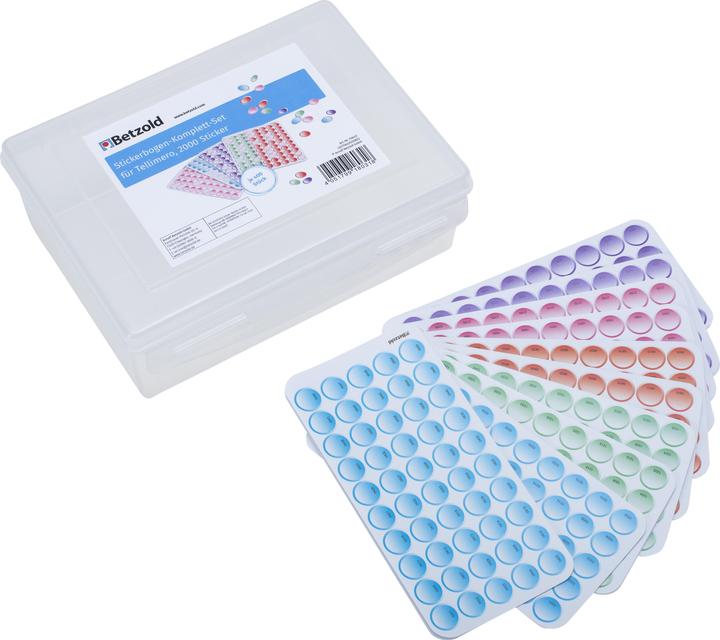Produktbild Tellimero Stickerbogen-Komplett-Set für (Französisch, Englisch, Deutsch)