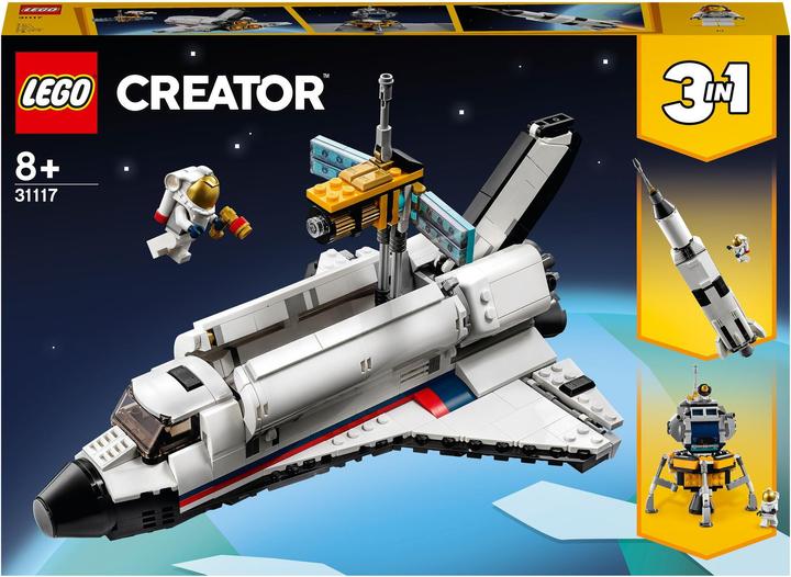 Immagine prodotto LEGO Avventura con lo Space Shuttle (31117, LEGO Creator 3-in-1)