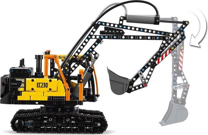 Immagine prodotto LEGO 42175 Camion Volvo FMX con escavatore elettrico cingolato EC230 (42175, LEGO Technic)