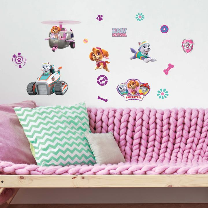 Productafbeelding Paw Patrol Meisje Pups Verwijder En Plak Muurstickers