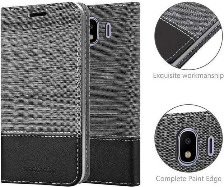 Image du produit Cadorabo Couverture look jeans Book (Samsung Galaxy J4 (2018))