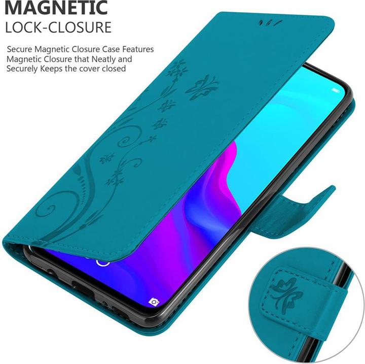 Productafbeelding Cadorabo Bloemen Boekomslag (Huawei Nova 4)