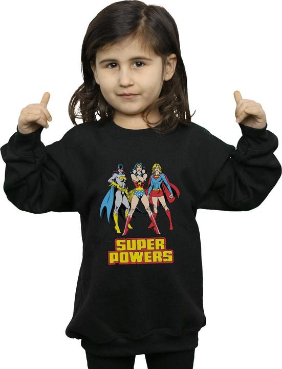 Produktbild Wonder Woman Super Power Group Sweatshirt Mädchen (152, 158)