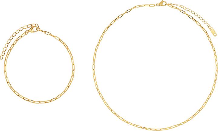 Produktbild Heideman Set Lana goldfarben (100% Edelstahl)