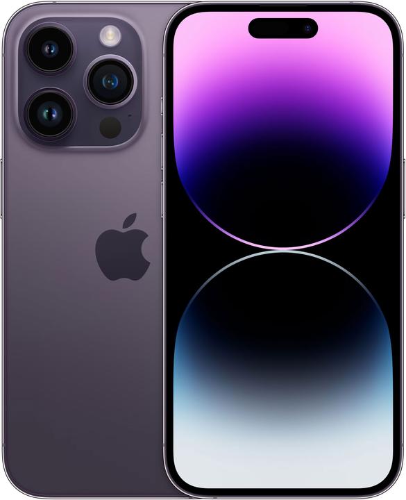 Apple iPhone 14 Pro (256 GB, Porpora Profondo, 6.10", SIM + eSIM, 48 Mpx, 5G)