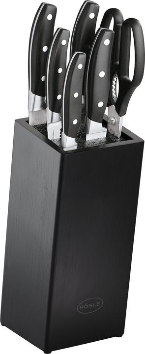 Produktbild Rösle Bürsten-Messerblock CUISINE 7-tlg.,bestückt inkl.