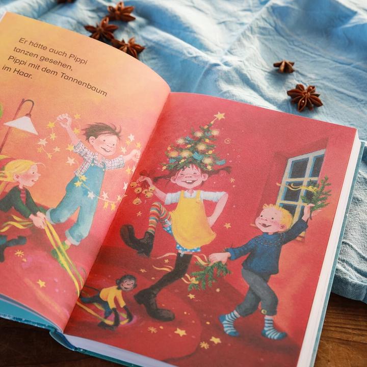 Image du produit Weihnachten mit Pippi, Madita und Pelle (Allemand, Astrid Lindgren, Katrin Angel King, Ilon Wikland, 2022)