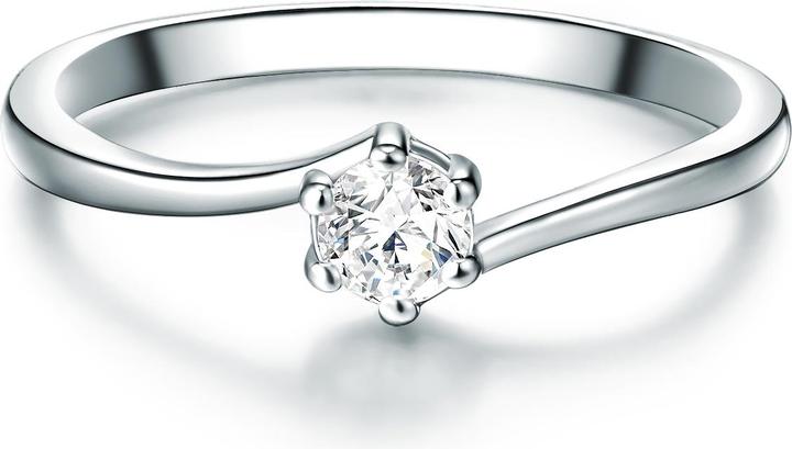 Actual product image Trilani Ladies Sterling Silver Zirconia silver - 11200 (61, 925 Silver)