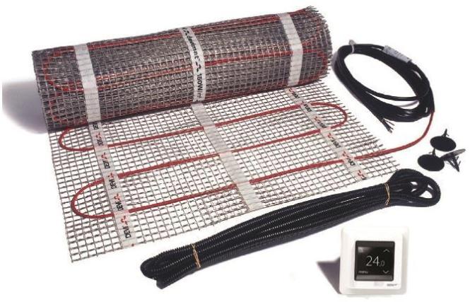 Produktbild Devi Dünnbett-Heizmatten Set 140F0825 1-1050 W professional DTIF 7,0qm 50x140