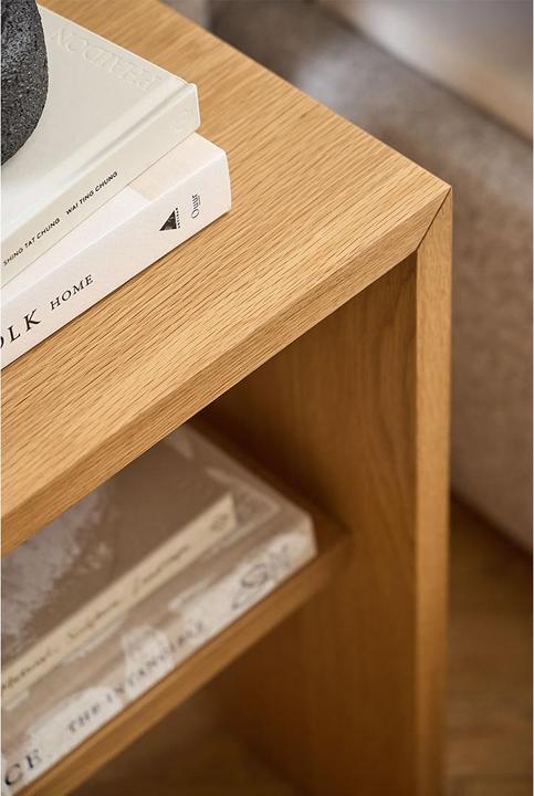 Produktbild AC Design Arlon Nachttisch Eiche PU-lackiertes Furnier (45 x 35 x 60 cm)