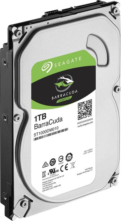 Productafbeelding Seagate BarraCuda (1 TB, 3.5", CMR)