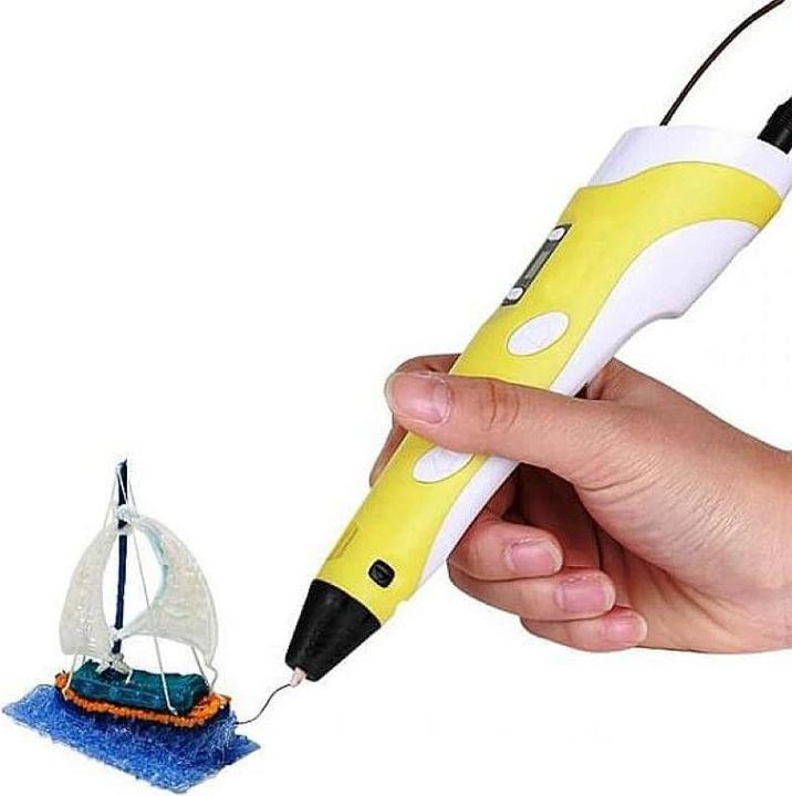 Actual product image Riff Fantasy 3D Pen Print Pen with LCD Screen for Kids with 1.75mm ABS / PLA Filament Wire, AC Powered, Y