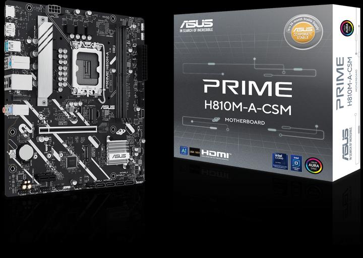 Immagine prodotto ASUS PRIME H810M-A-CSM (Presa S1, Intel H810, mATX)