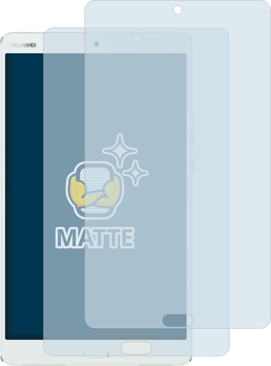 Actual product image BROTECT Anti-glare screen protector matt (2 Piece, MediaPad M3 8.4)